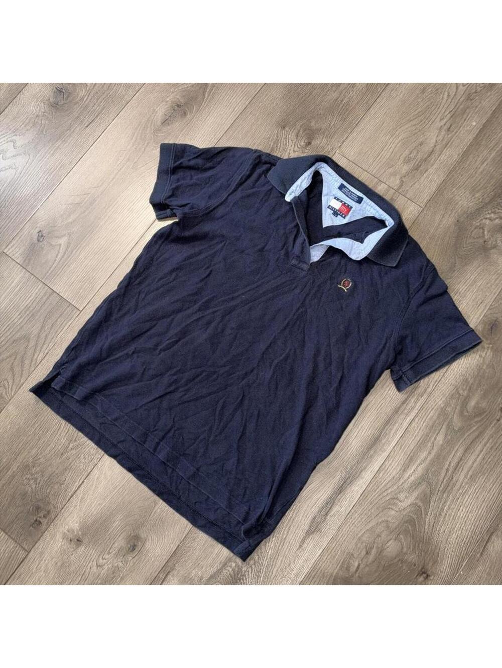 90s Tommy Hilfiger Crest Logo Polo Shirt